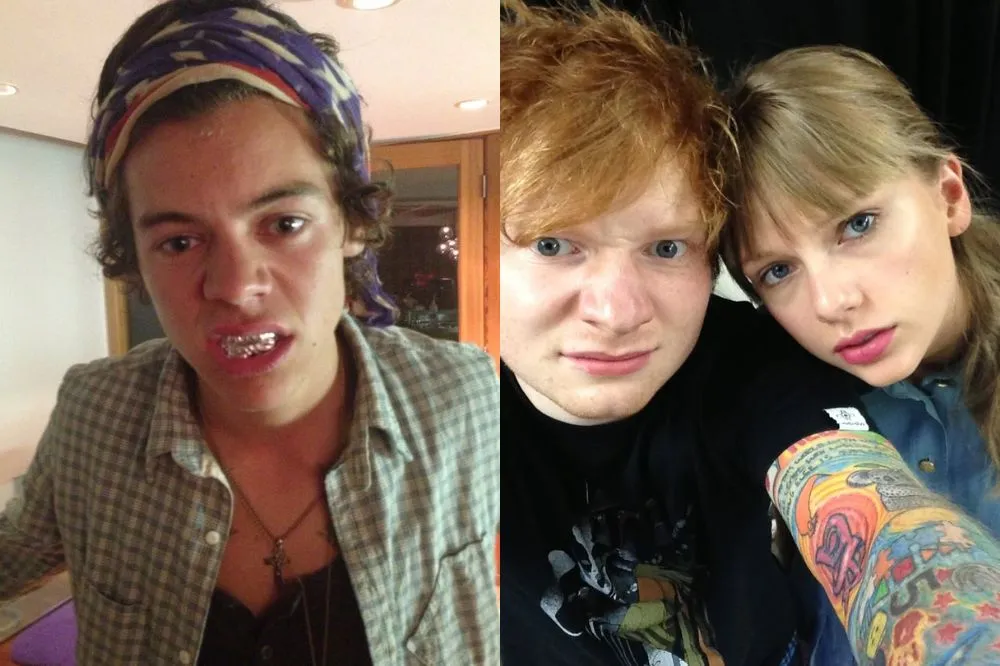 Ed Sheeran revela nova faixa “Old Phone” com imagens de celular vintage