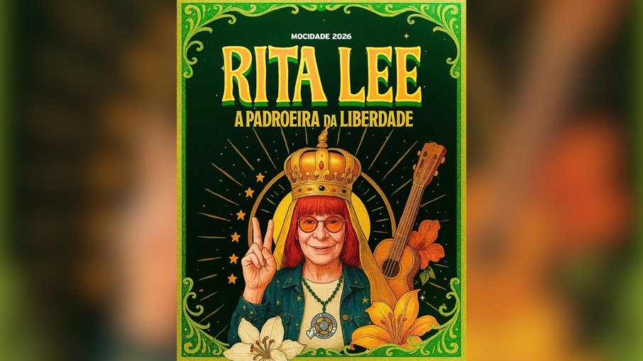 Carnaval 2026 homenageará a rainha do rock, Rita Lee