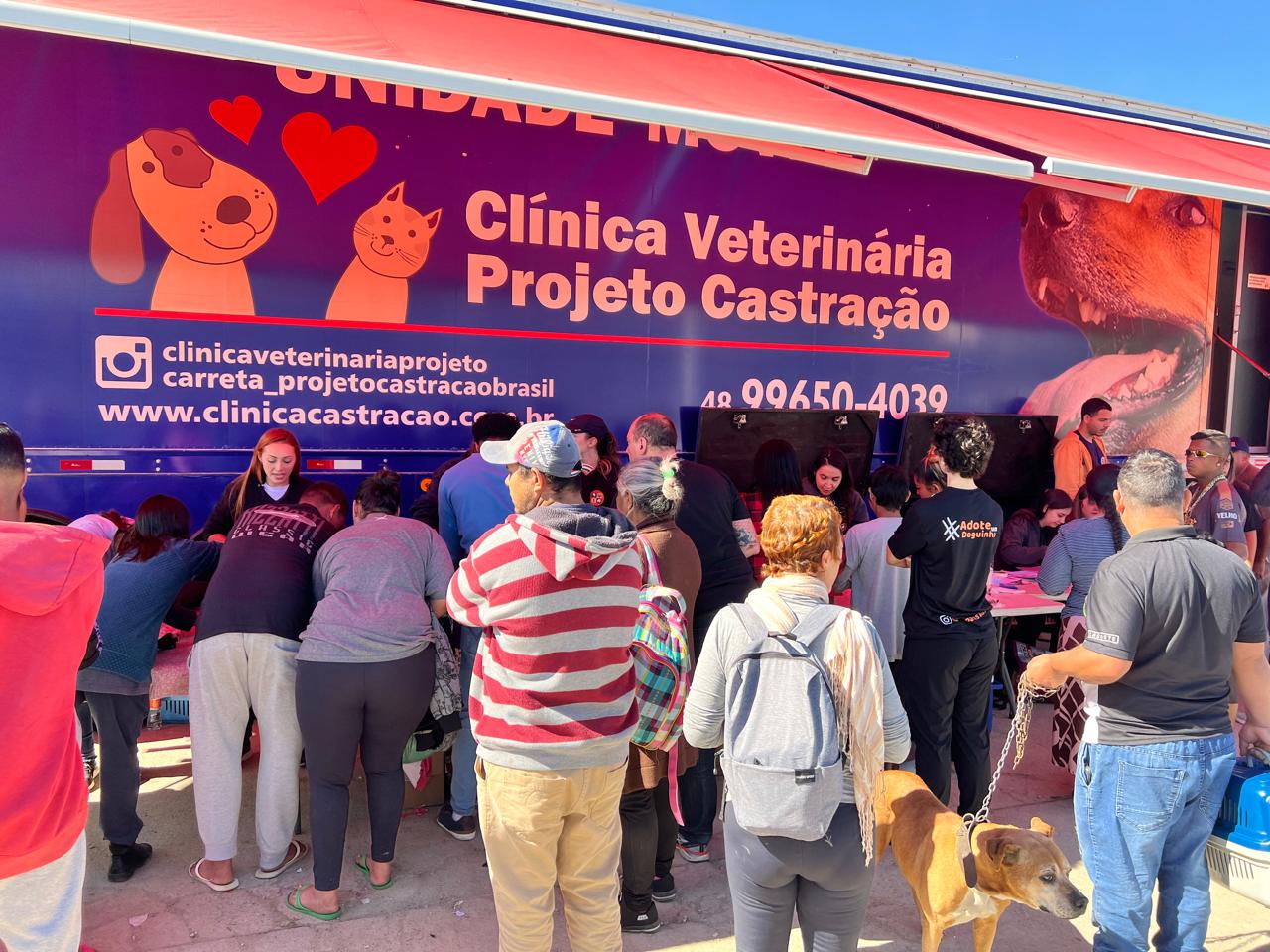 Grande Florianópolis recebe mutirão de castração animal gratuita