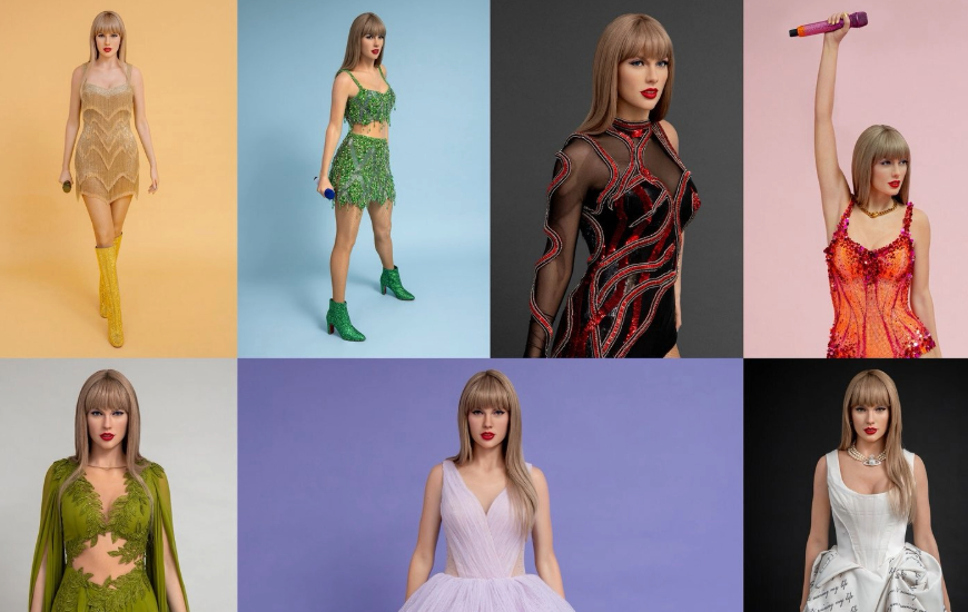 Madame Tussauds anuncia 13 estátuas de cera para homenagear Taylor Swift