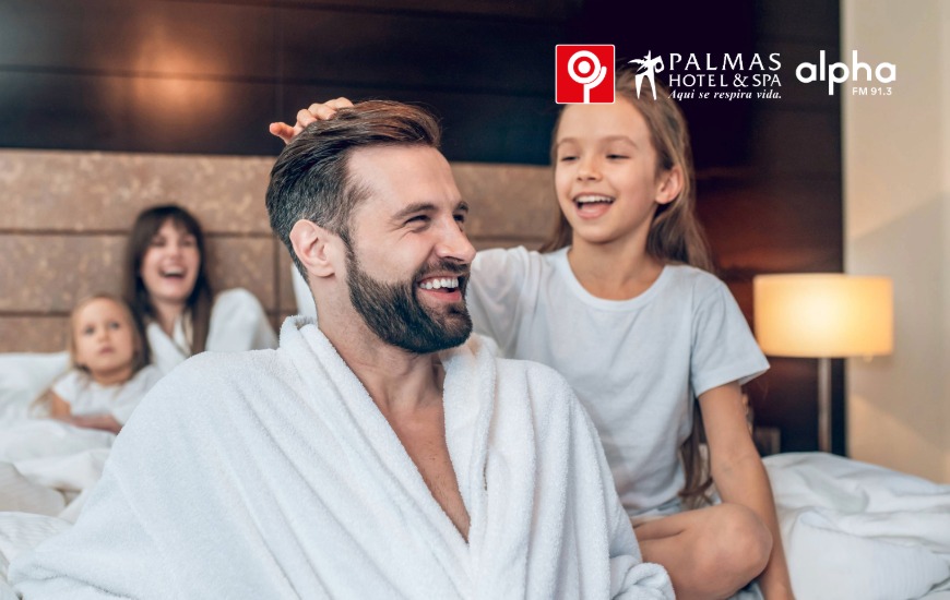 Alpha Floripa leva você e seu pai para um fim de semana dos sonhos no Palmas Hotel & Spa