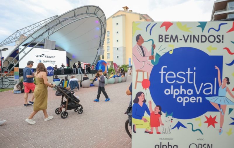 Alpha Open reúne música, cultura e boas vibrações no Open Shopping Jurerê - Galeria 1 - Imagem 1
