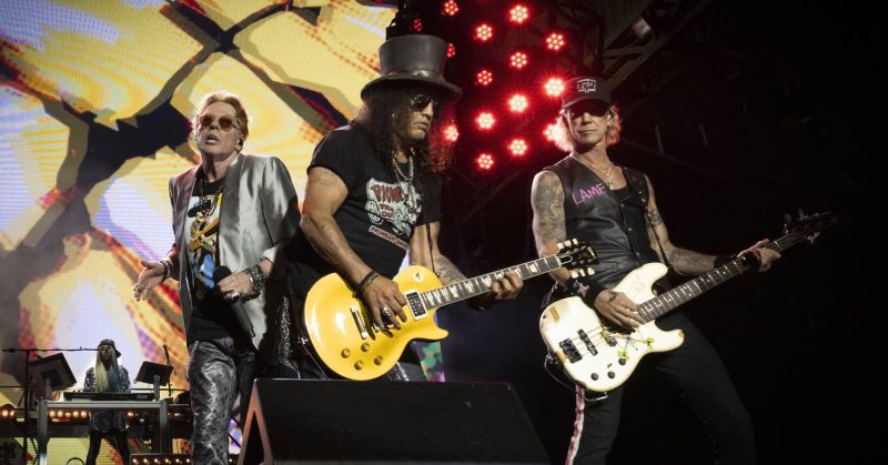 Guns N’ Roses expande turnê no Brasil com nove shows em 2026 - Galeria 1 - Imagem 1
