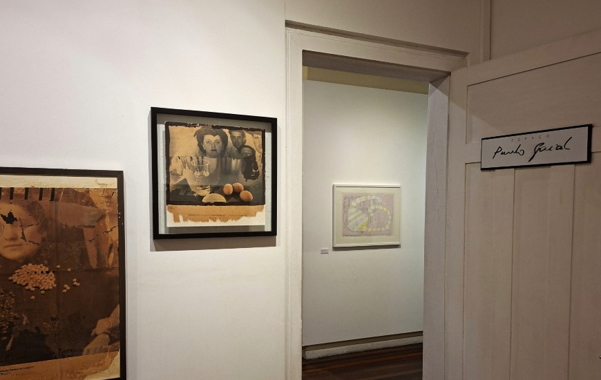 Exposição reúne cerca de 50 obras de Paulo Gaiad em Florianópolis