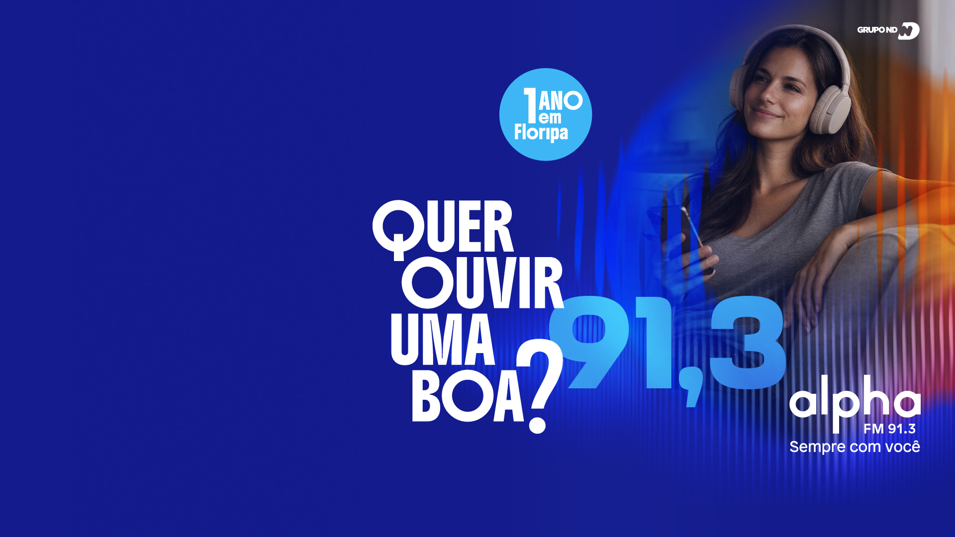 Rádio Alpha Floripa completa um ano