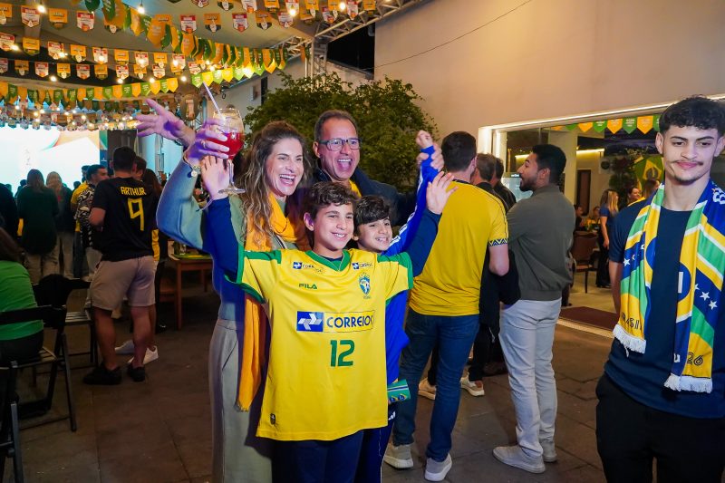 Brasil x Haiti movimenta mais uma noite de torcida no QG da Seleção Alpha - Galeria 1 - Imagem 1